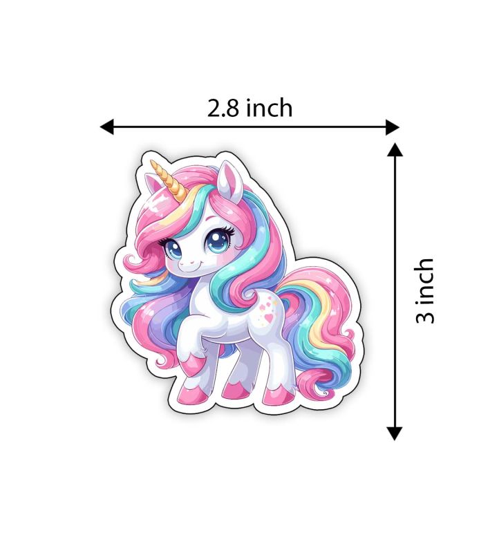 Cute Animal Wooden Fridge Magnet for Home, Kitchen and Office Decoration  Animal Lover Gift  Cartoon Theme Magnet for Kids (Cute Horse)